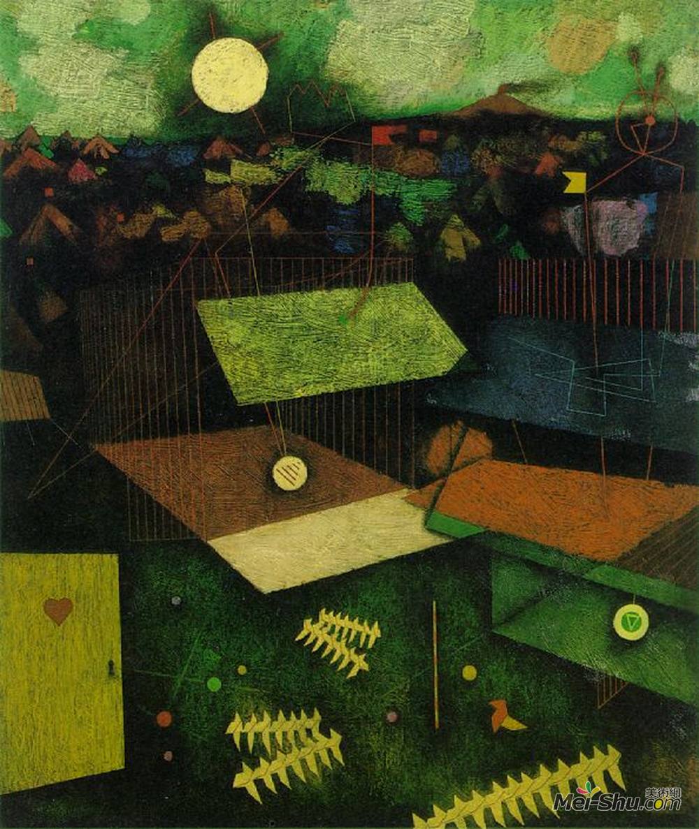 莫迪凯·阿尔顿(Mordecai Ardon)高清作品《对于掉落的左手面板：陷阱》