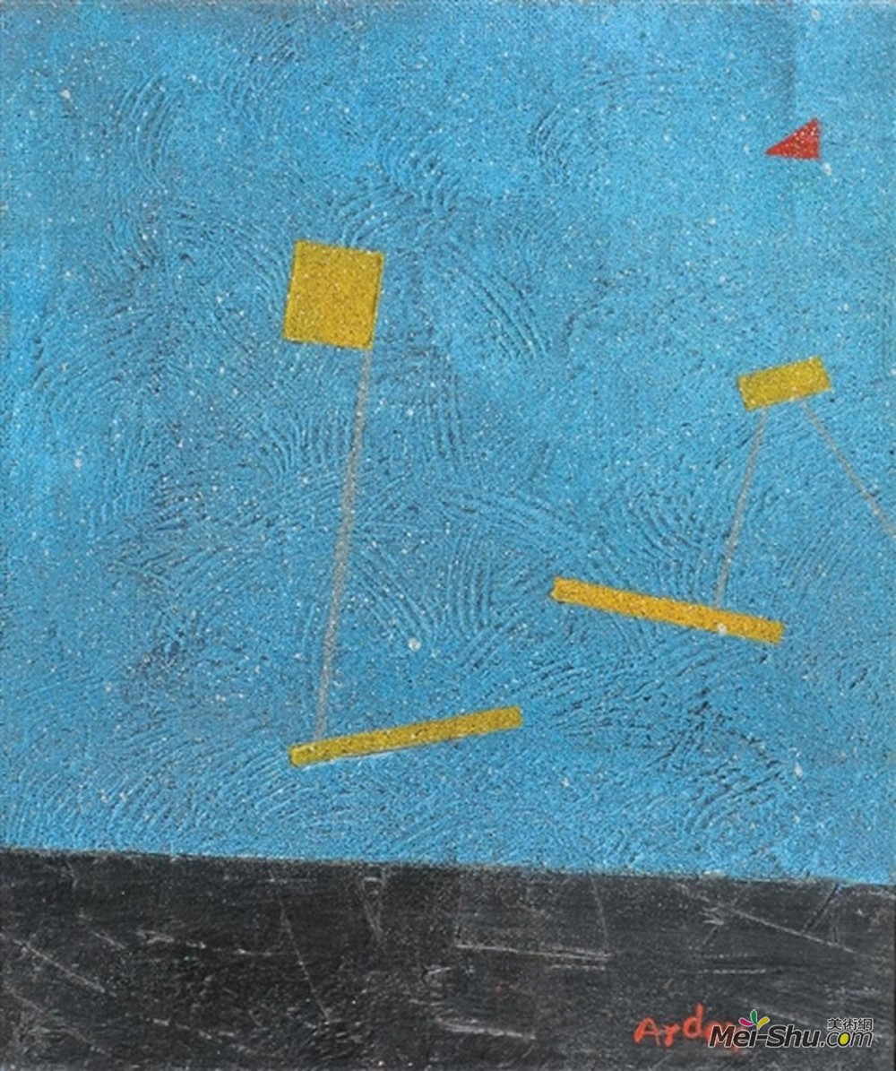 莫迪凯·阿尔顿(Mordecai Ardon)高清作品《无题》