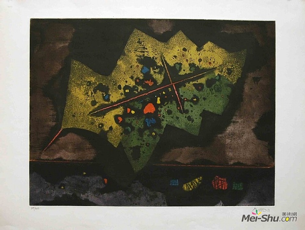 莫迪凯·阿尔顿(Mordecai Ardon)高清作品《阿维克鳄鱼》