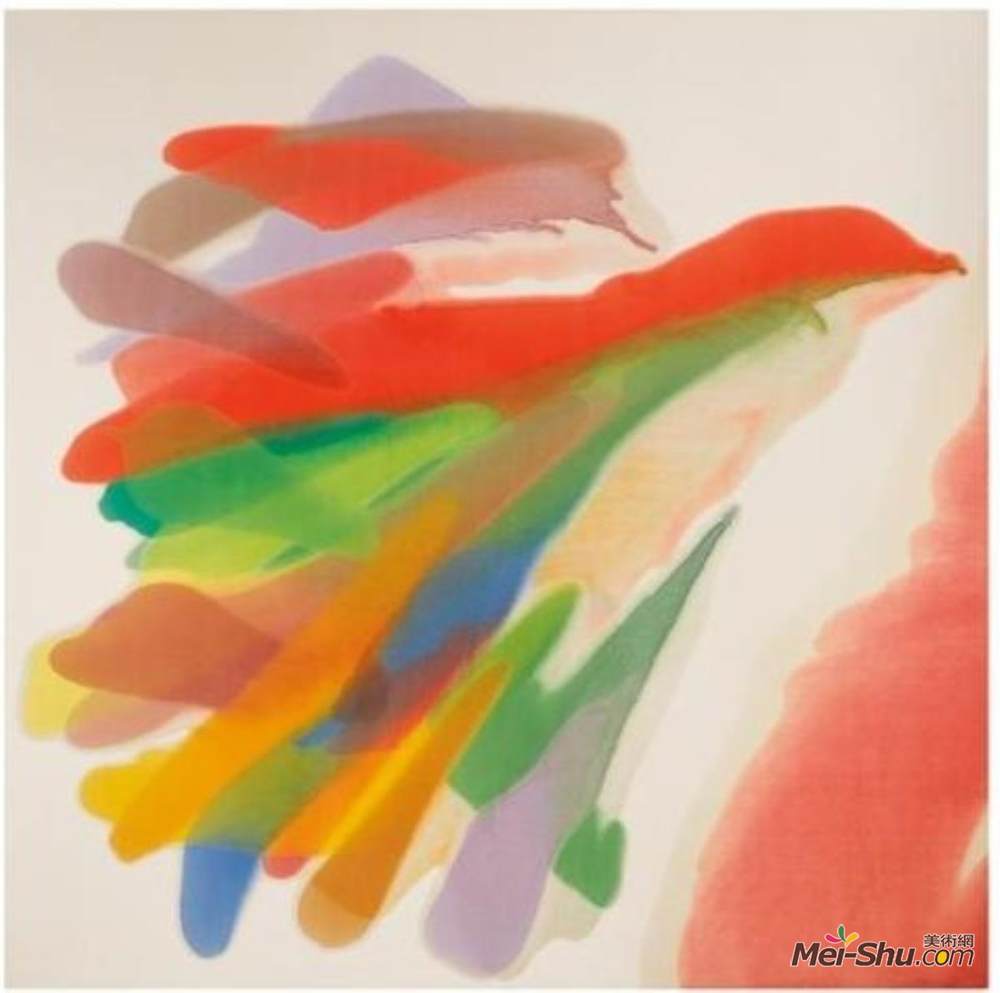 莫里斯·刘易斯(Morris Louis)高清作品《气生的》