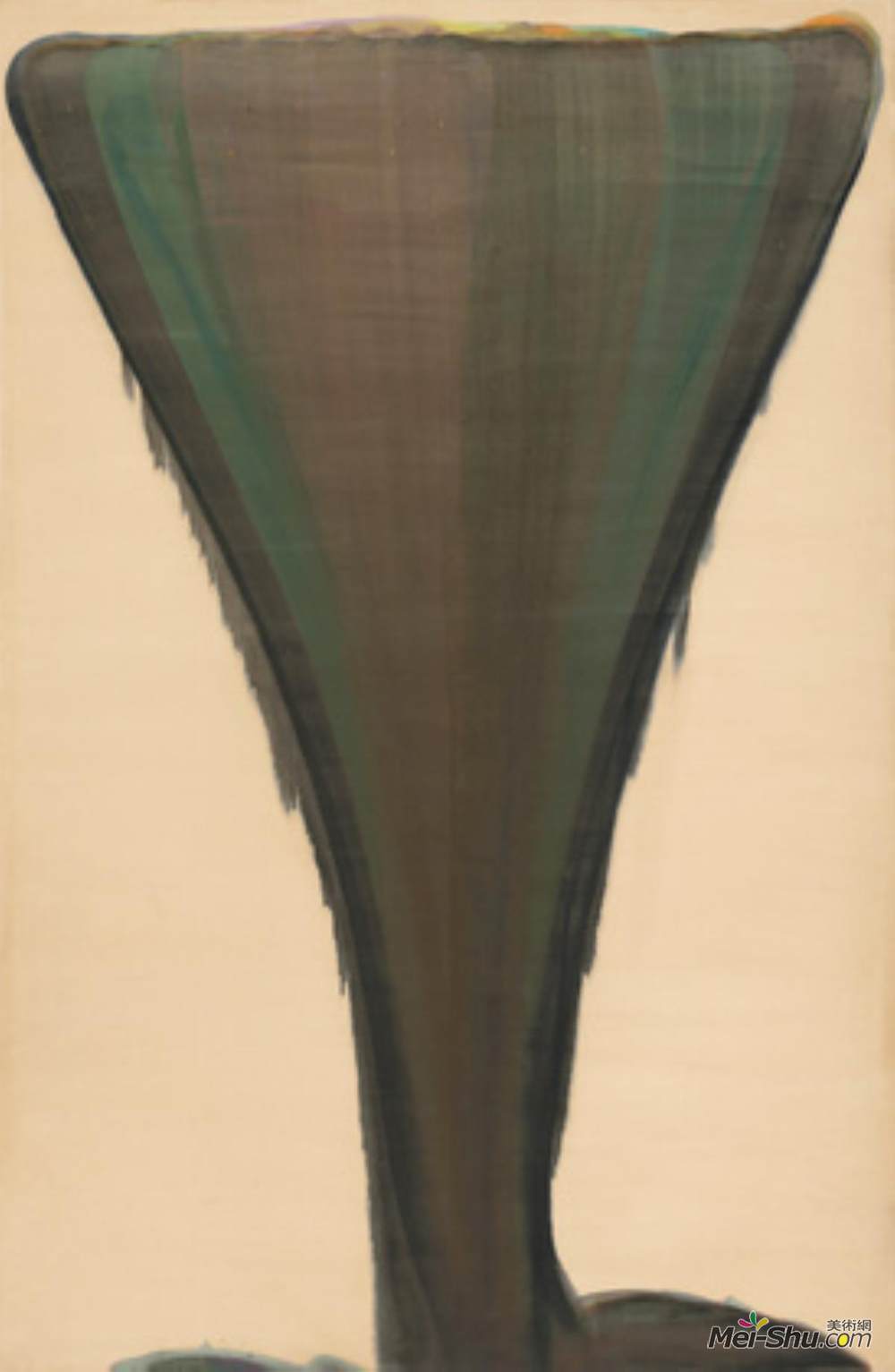 莫里斯·刘易斯(Morris Louis)高清作品《无题》