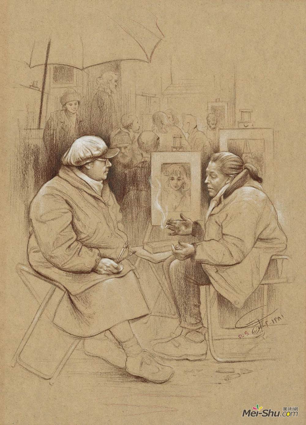 莫特扎卡塔齐(Morteza Katouzian)高清作品《画家的邻里》