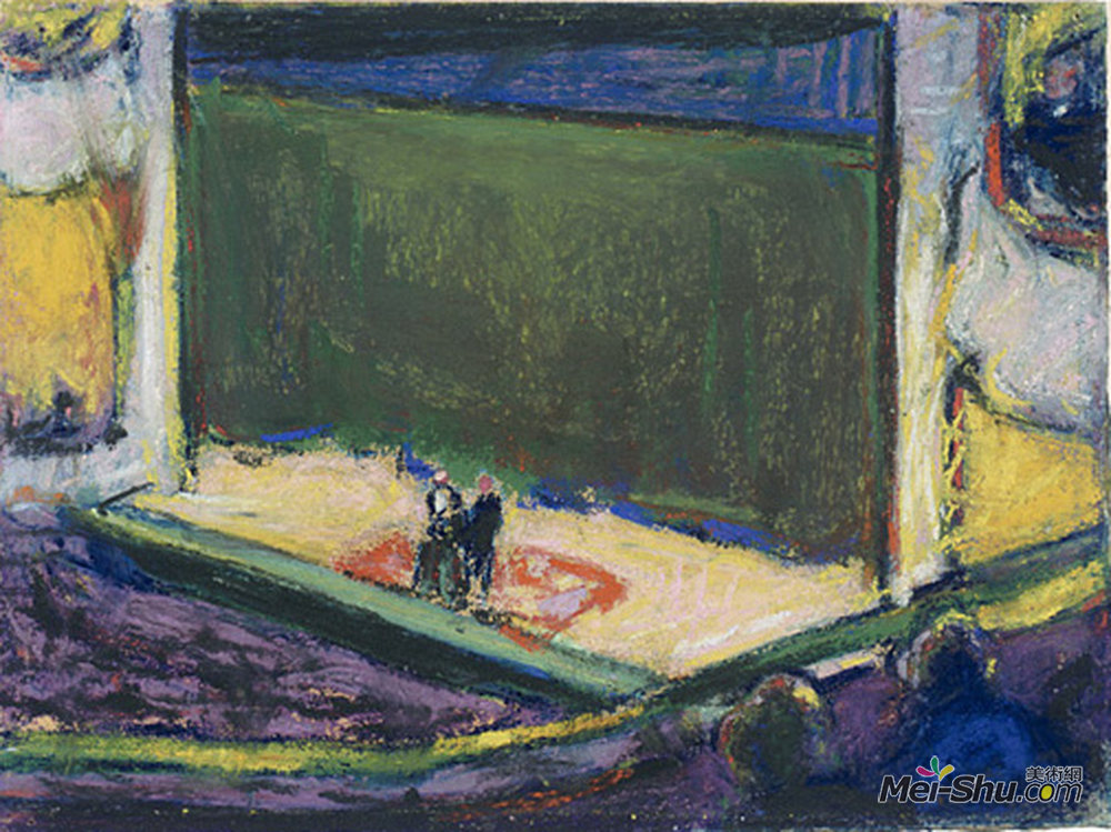 莫顿·利文斯顿·和尚博格(Morton Shamberg)高清作品《查看从侧箱（歌剧），费城》