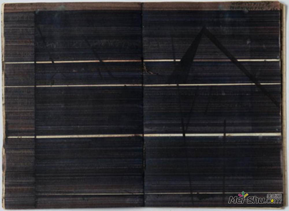 纳斯林·穆罕默德(Nasreen Mohamedi)高清作品《日记页》