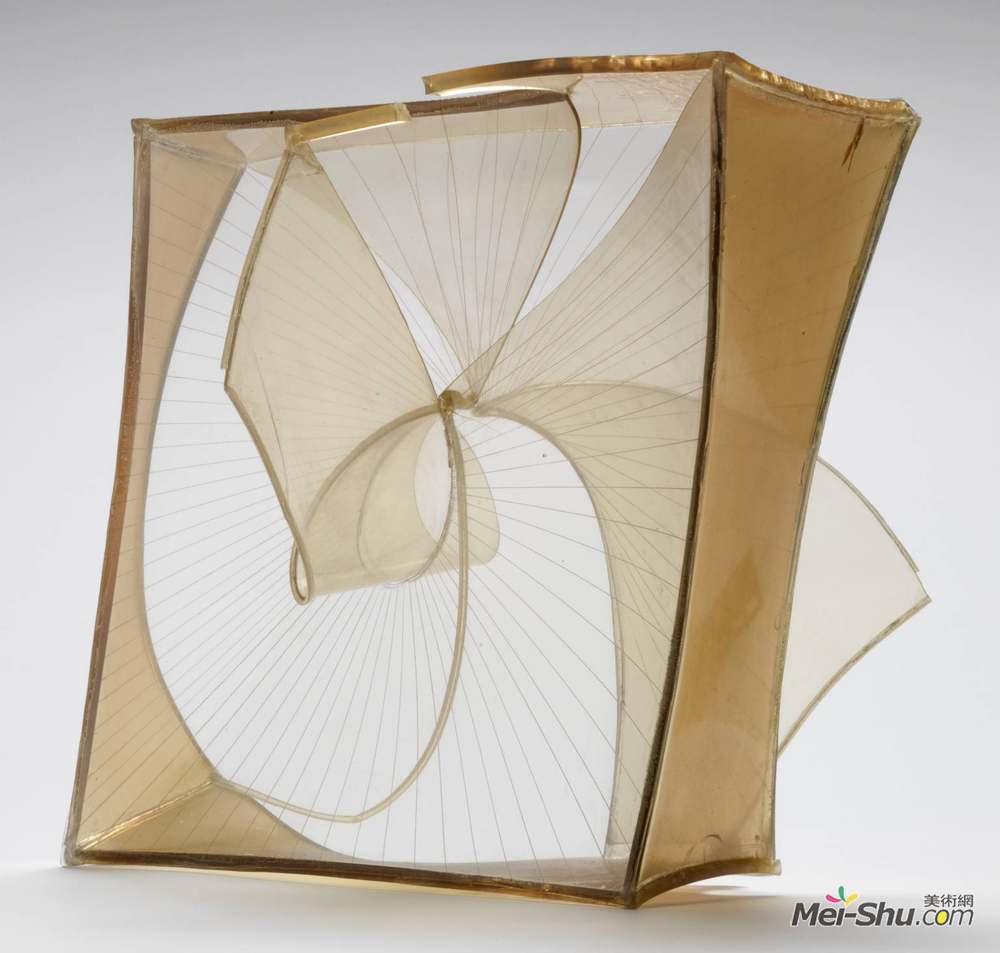 瑙姆·加博(Naum Gabo)高清作品《空间建筑（水晶）》