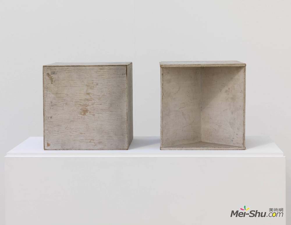 瑙姆·加博(Naum Gabo)高清作品《两个立方体（演示立体测量法）》