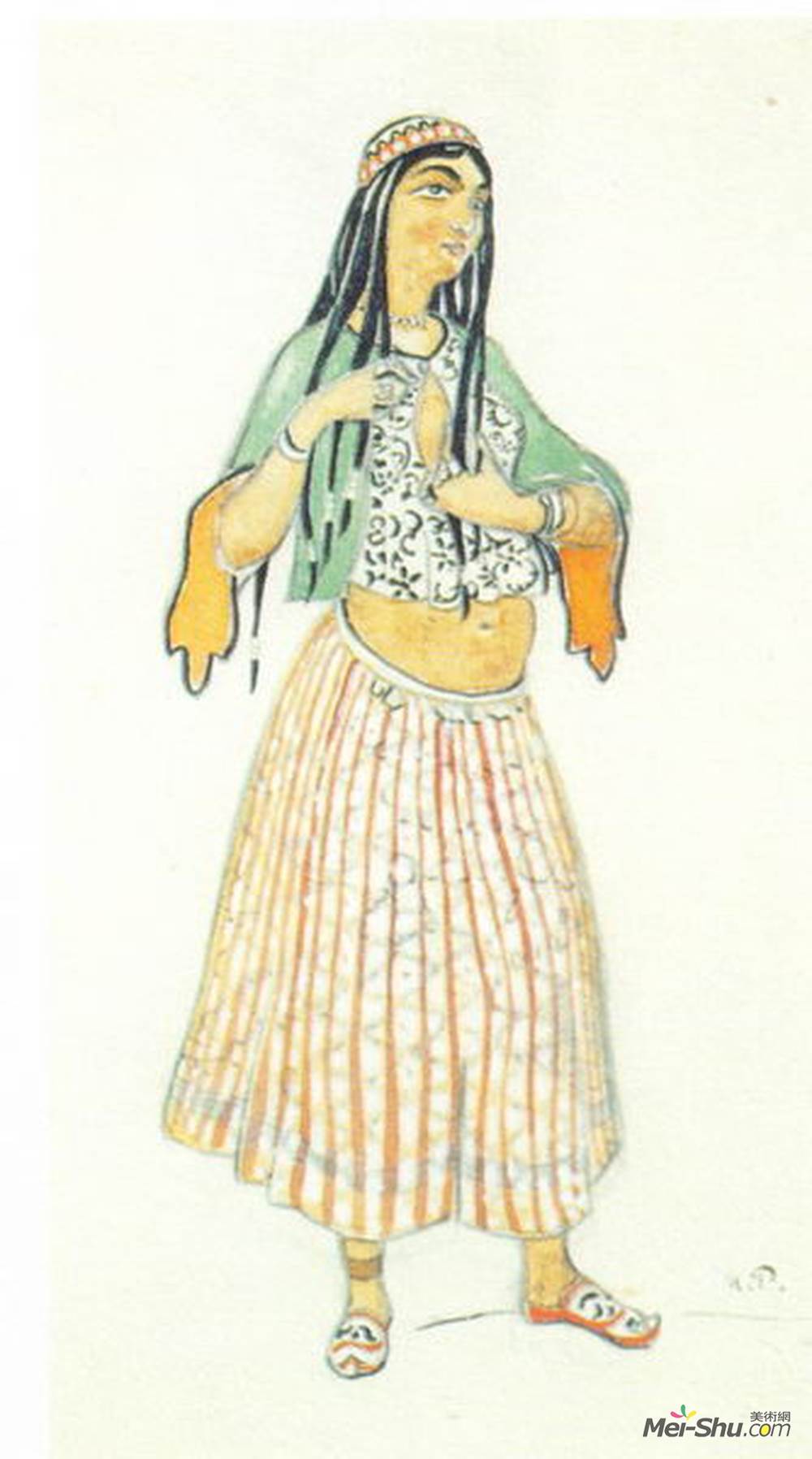 尼古拉斯·罗瑞奇(Nicholas Roerich)高清作品《俘虏》