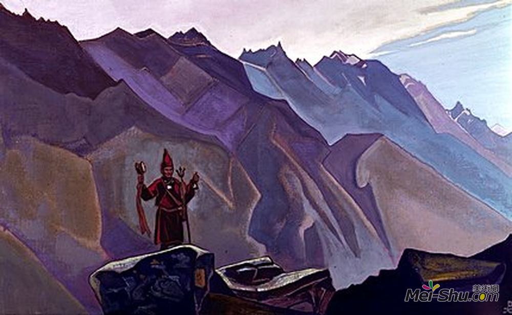 尼古拉斯·罗瑞奇(Nicholas Roerich)高清作品《塔拉山》