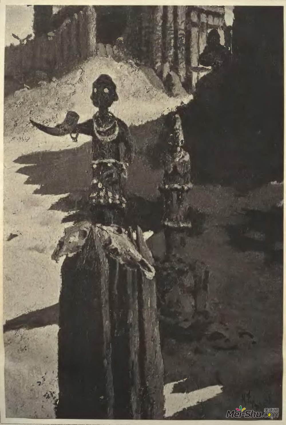 尼古拉斯·罗瑞奇(Nicholas Roerich)高清作品《偶像》