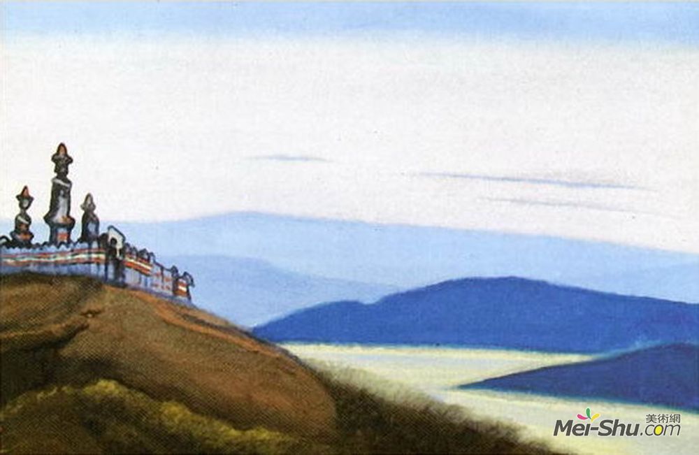 尼古拉斯·罗瑞奇(Nicholas Roerich)高清作品《偶像》