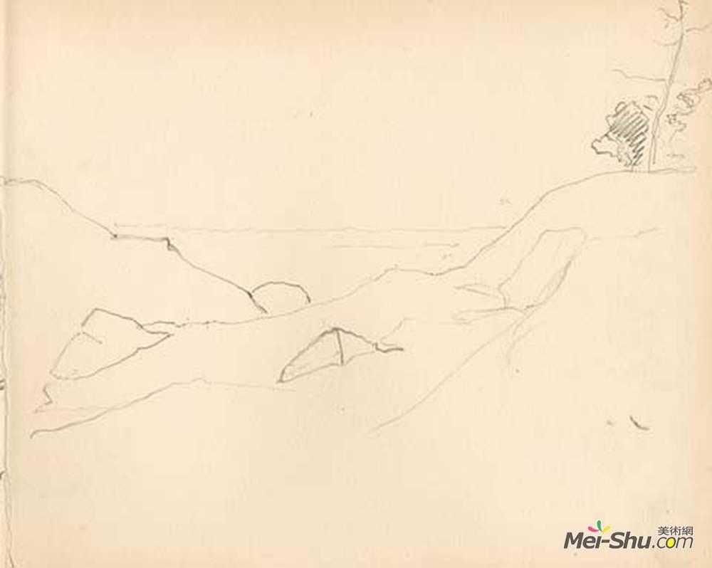 尼古拉斯·罗瑞奇(Nicholas Roerich)高清作品《Monhegan (study)》