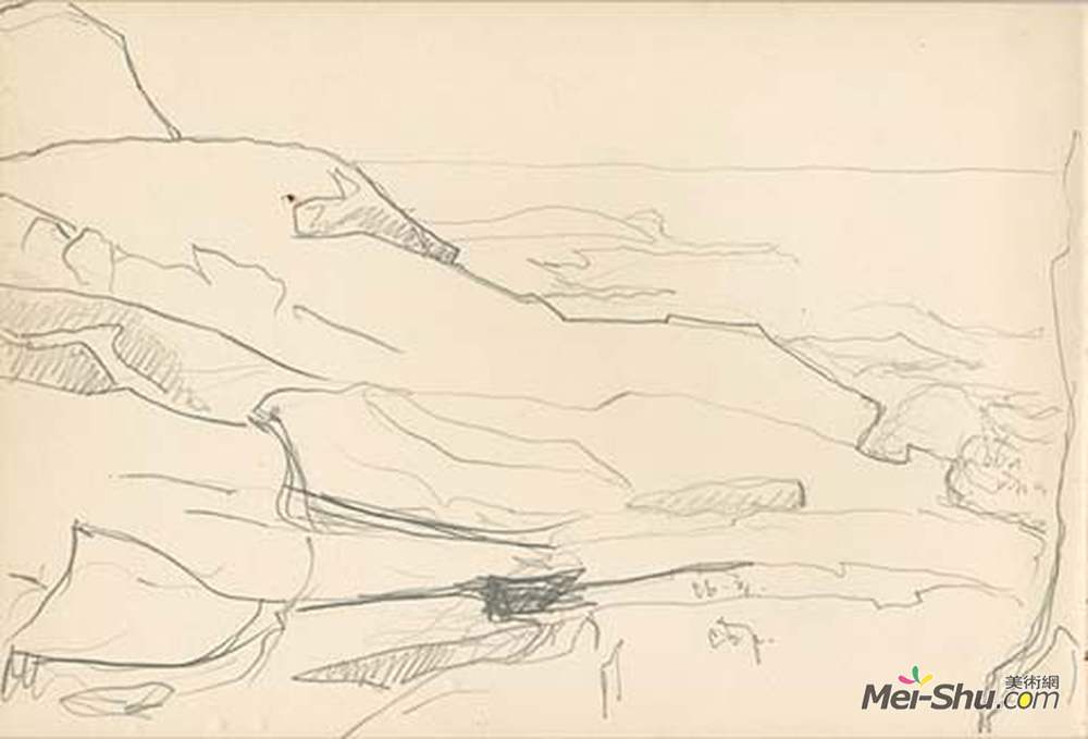 尼古拉斯·罗瑞奇(Nicholas Roerich)高清作品《Monhegan (study)》