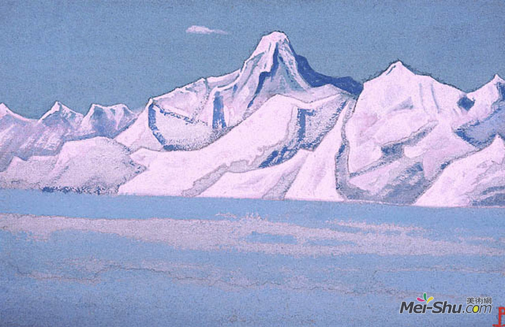 尼古拉斯·罗瑞奇(Nicholas Roerich)高清作品《南达戴维》
