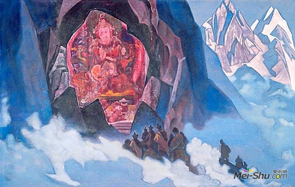 尼古拉斯·罗瑞奇(Nicholas Roerich)高清作品《Order of Rigden Jyepo》