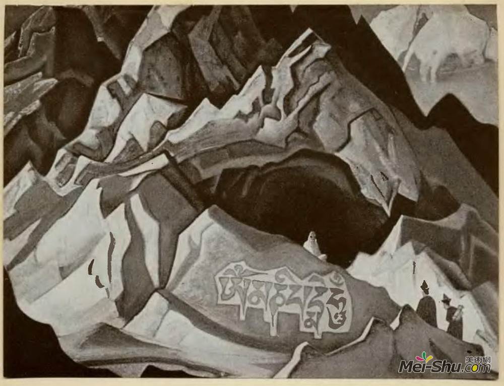 尼古拉斯·罗瑞奇(Nicholas Roerich)高清作品《Kailas之路》