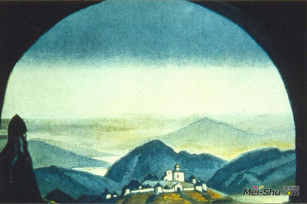 尼古拉斯·罗瑞奇(Nicholas Roerich)高清作品《斯拉夫土地》