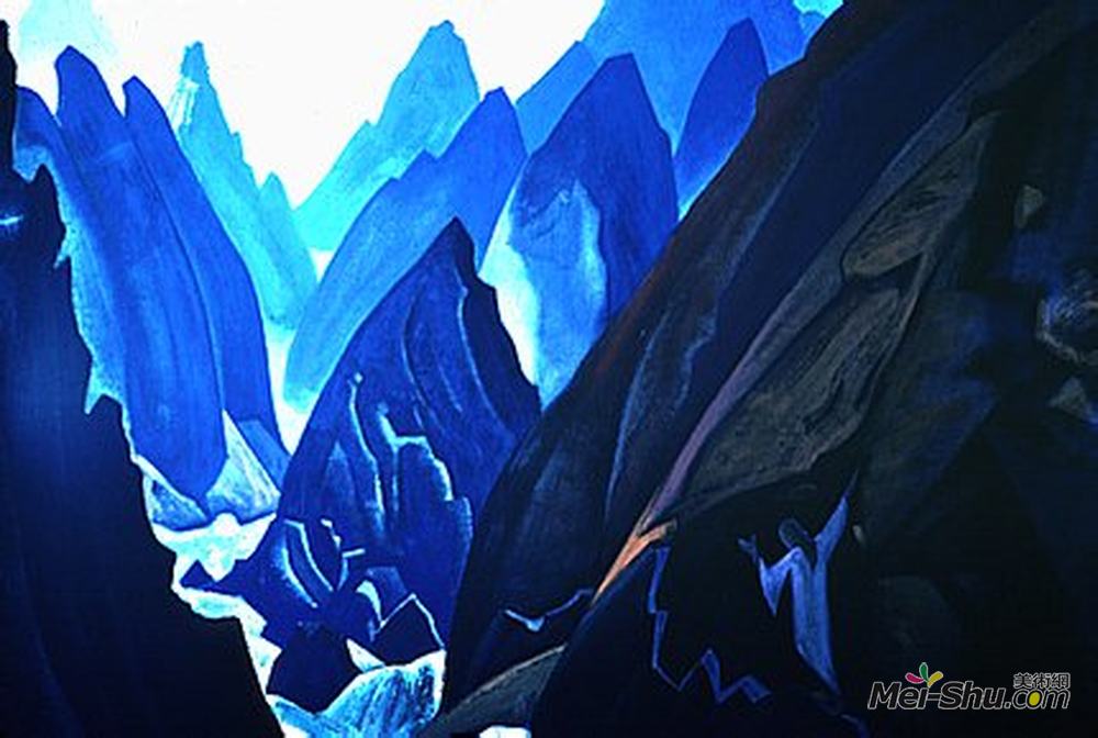 尼古拉斯·罗瑞奇(Nicholas Roerich)高清作品《路》