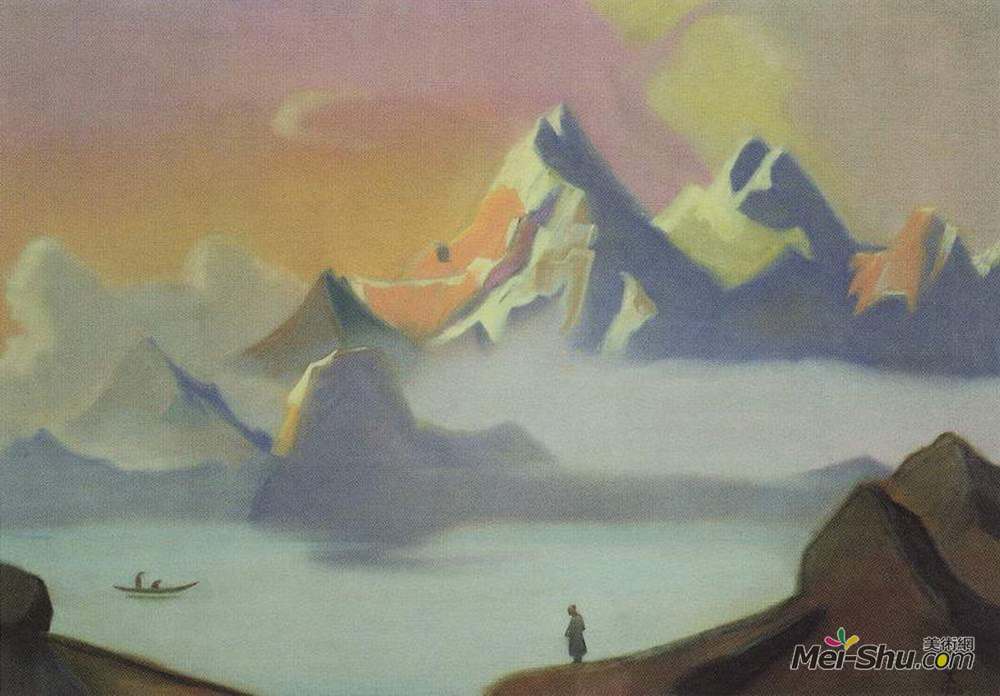 尼古拉斯·罗瑞奇(Nicholas Roerich)高清作品《西藏》
