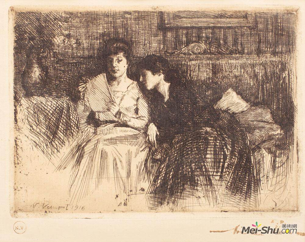 尼古拉·佛蒙特(Nicolae Vermont)高清作品《情书》