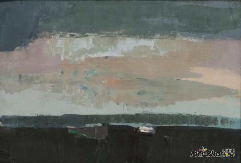 尼古拉·德·斯塔埃尔(Nicolas de Staël)高清作品《龙胆》