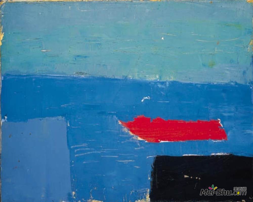 尼古拉·德·斯塔埃尔(Nicolas de Staël)高清作品《宾夕法尼亚州立大学》