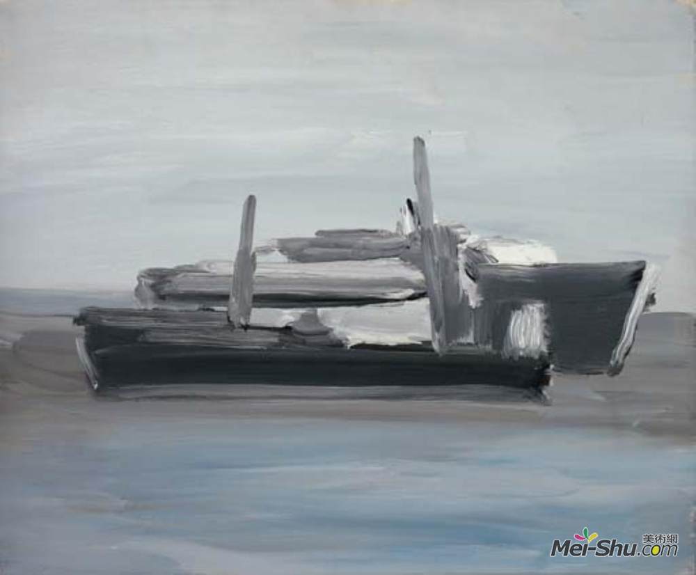 尼古拉·德·斯塔埃尔(Nicolas de Staël)高清作品《海洋的》