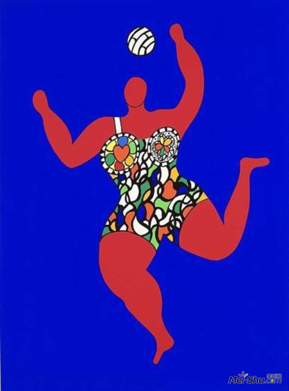 《排球》妮基·桑法勒(niki de sainte phalle)高清作品欣赏