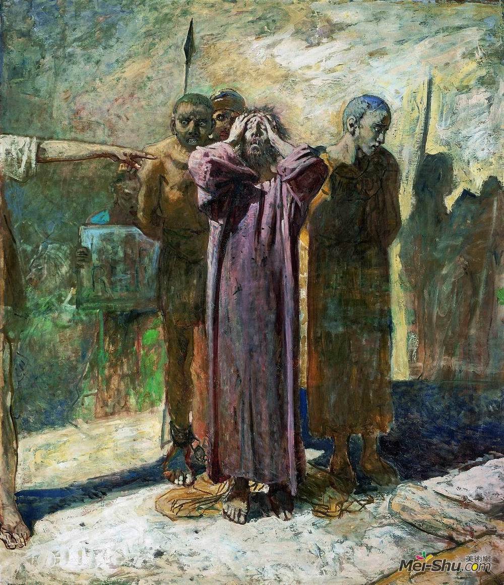 尼古拉格(Nikolai Ge)高清作品《哥尔达》