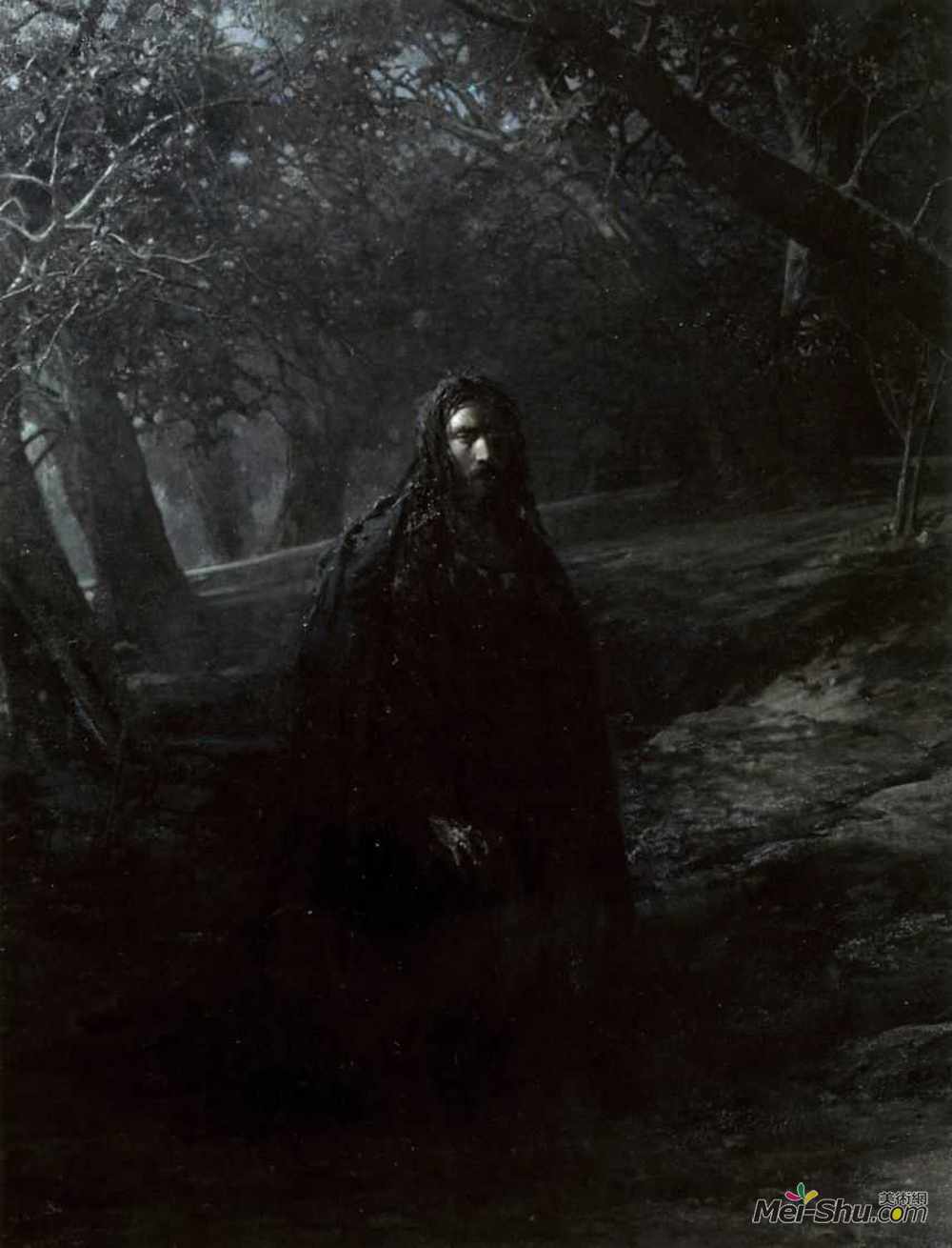 尼古拉格(Nikolai Ge)高清作品《橄榄山》