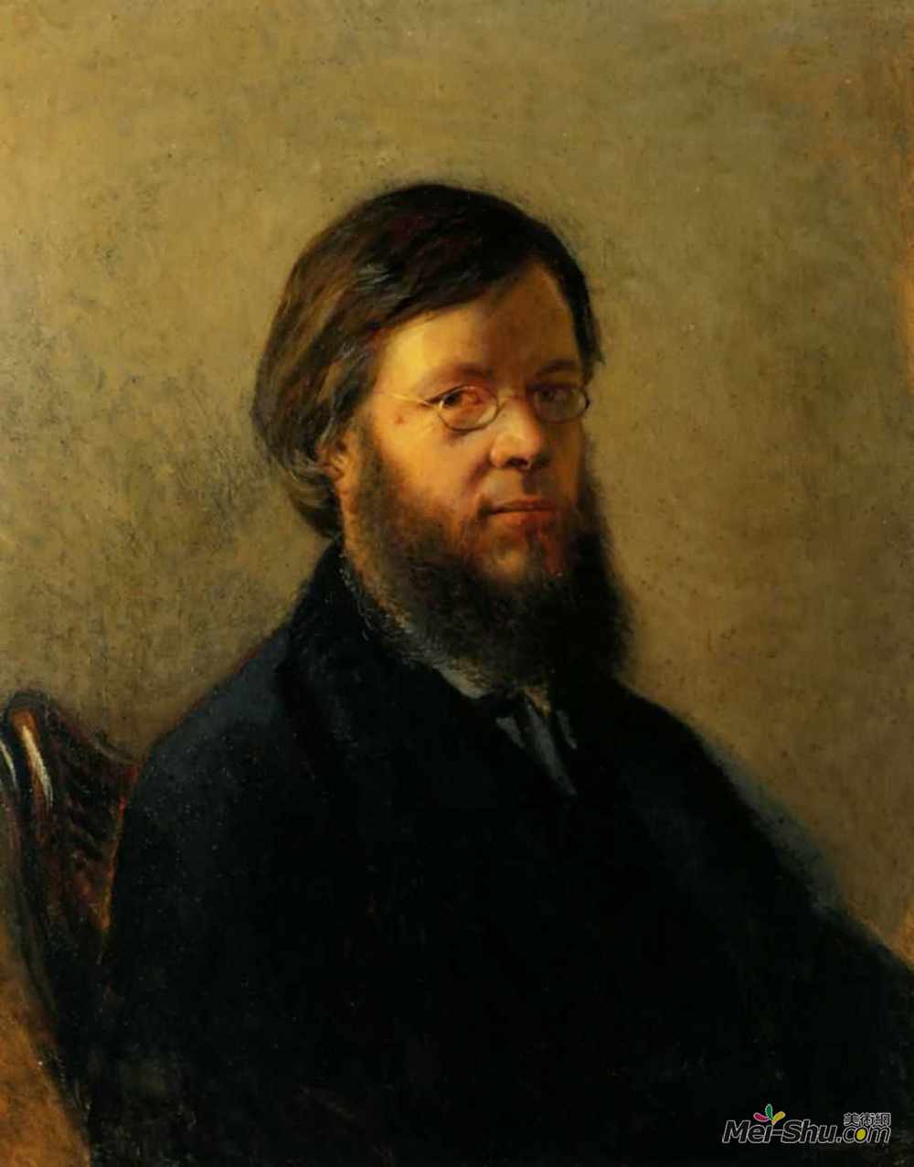 尼古拉格(Nikolai Ge)高清作品《阿根廷画像》