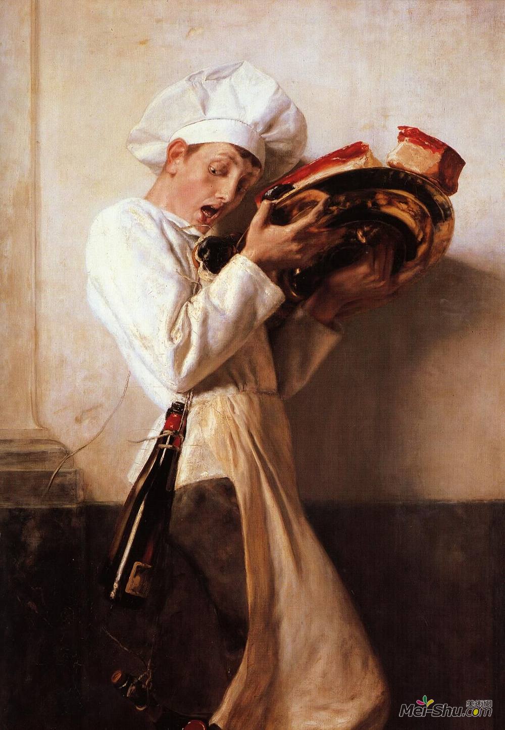 尼古拉斯·吉热斯(Nikolaos Gyzis)高清作品《糕点师》