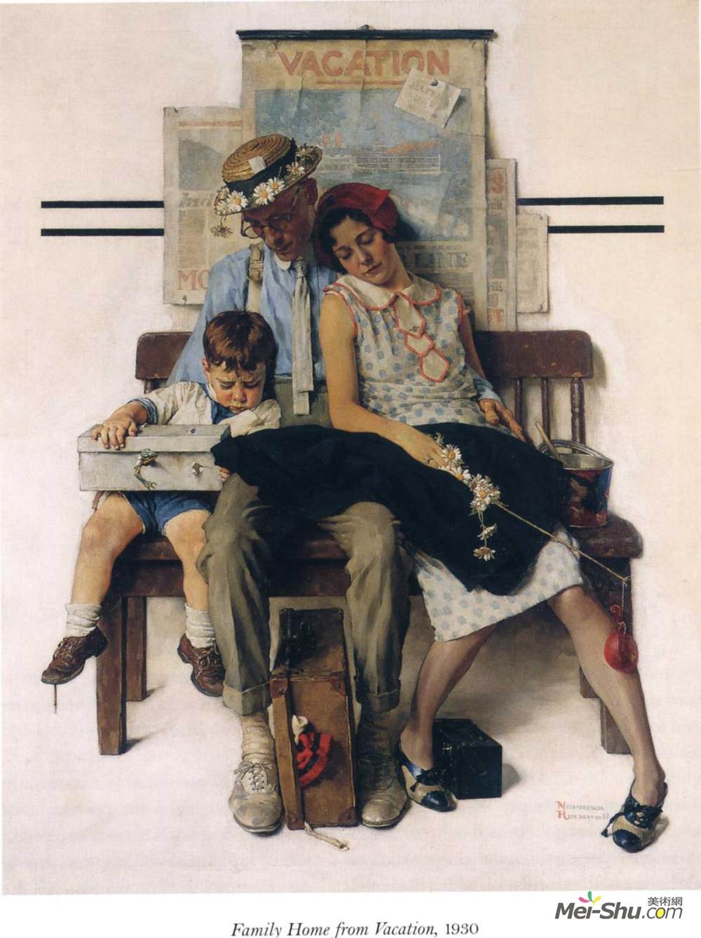 诺曼·洛克威尔(norman rockwell)高清作品欣赏更多美国艺术家更多