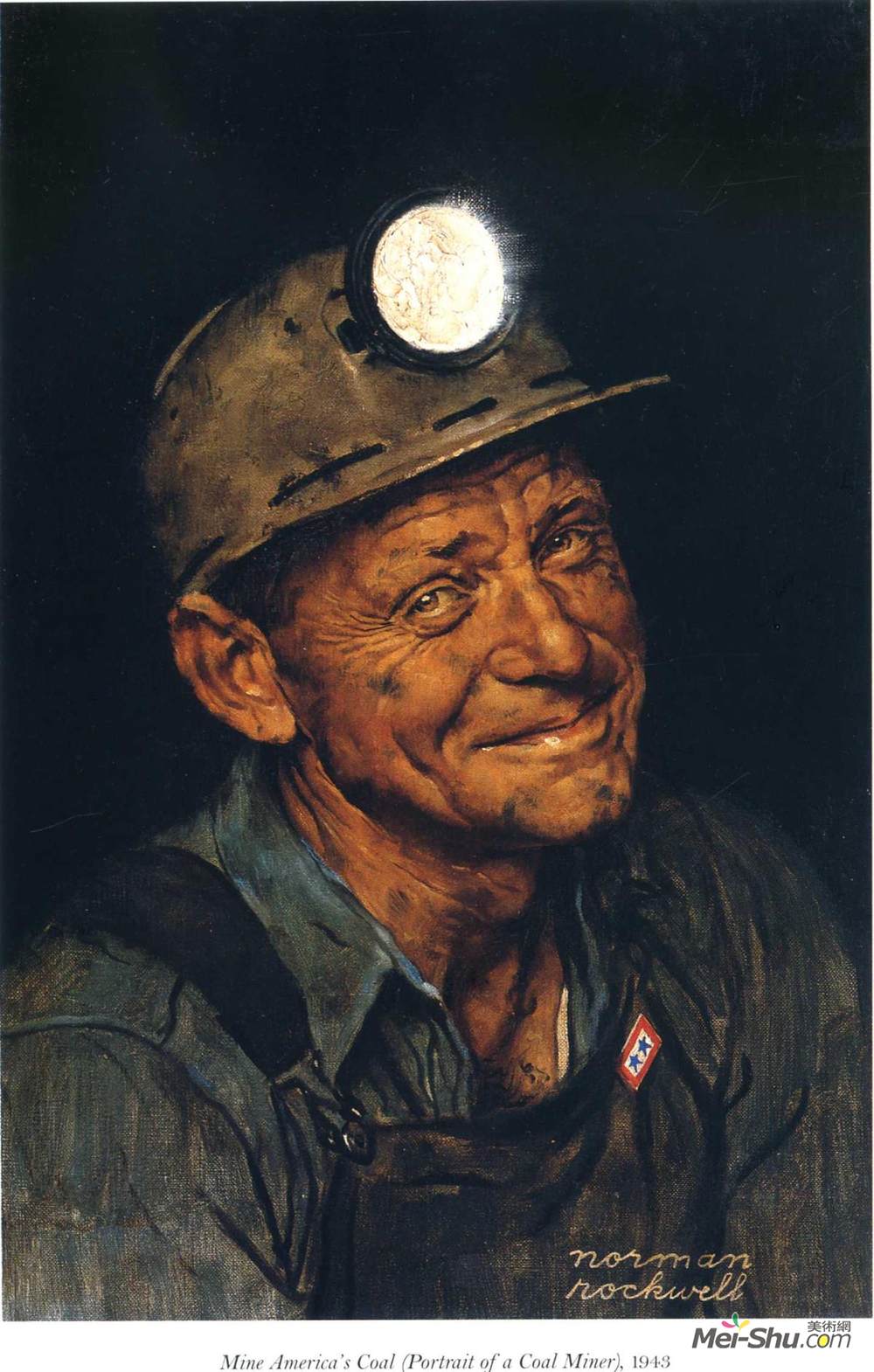 诺曼·洛克威尔(Norman Rockwell)高清作品《美国矿》