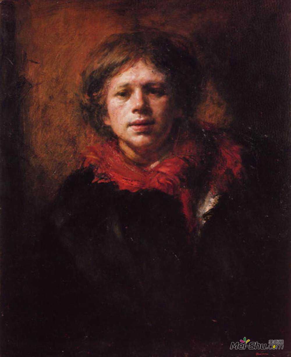 奥德·纳德卢姆(Odd Nerdrum)高清作品《自画像》