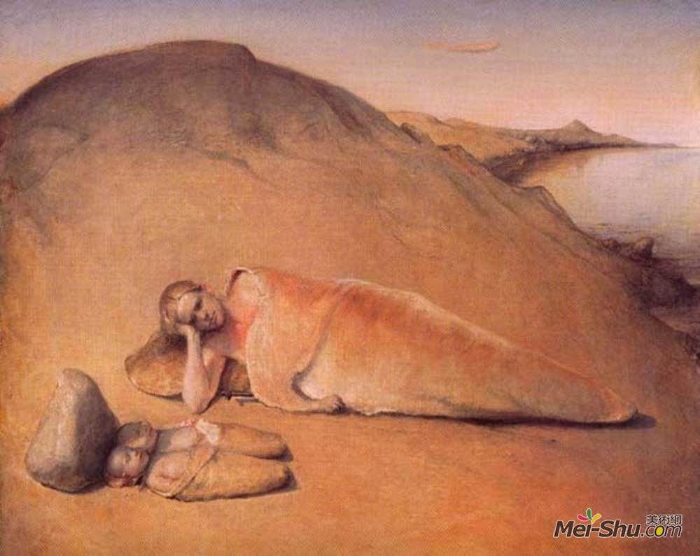 奥德·纳德卢姆(Odd Nerdrum)高清作品《海边的双胞胎》