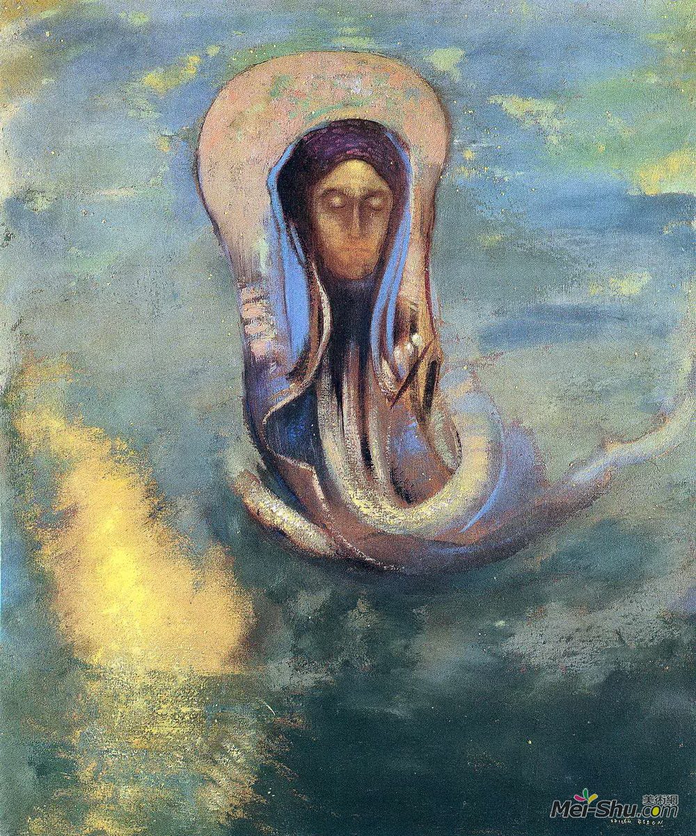 奥迪隆·雷东(Odilon Redon)高清作品《奥安尼斯》