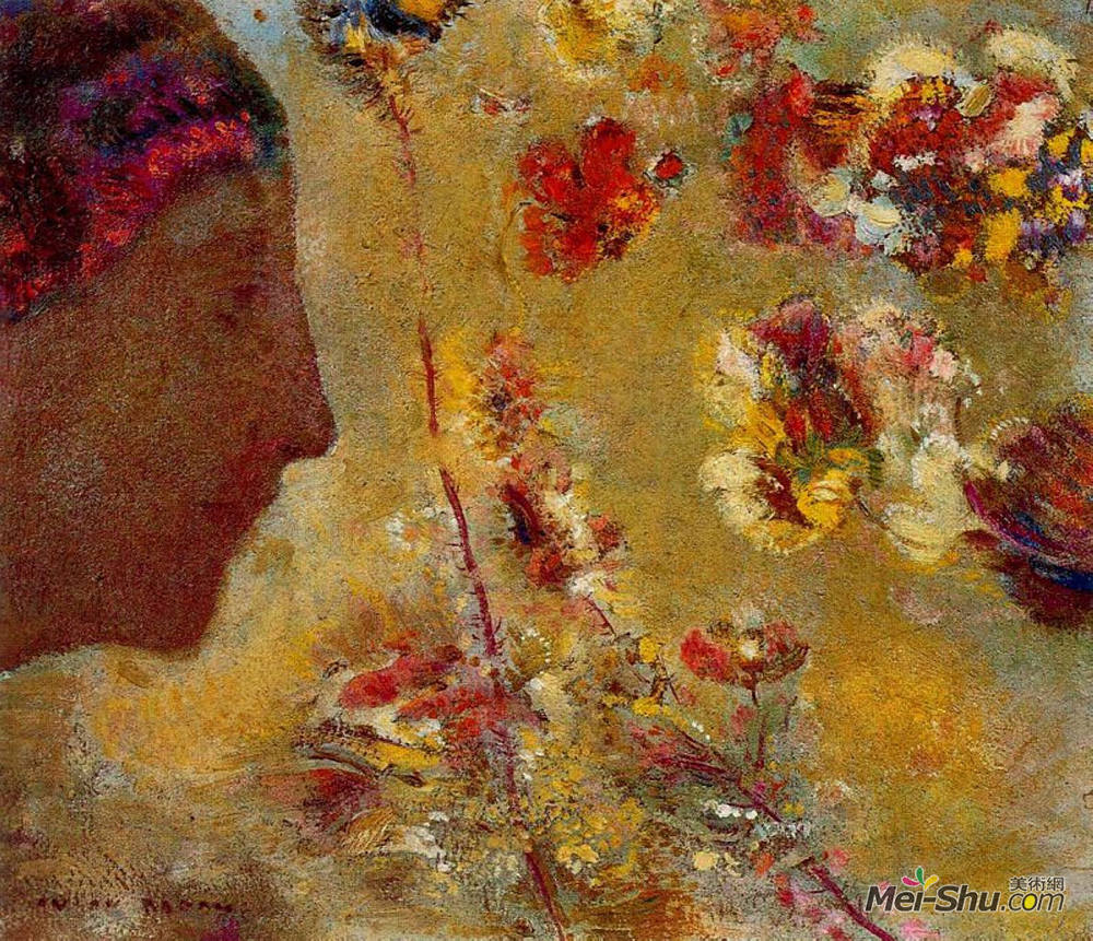 奥迪隆·雷东(Odilon Redon)高清作品《简况》