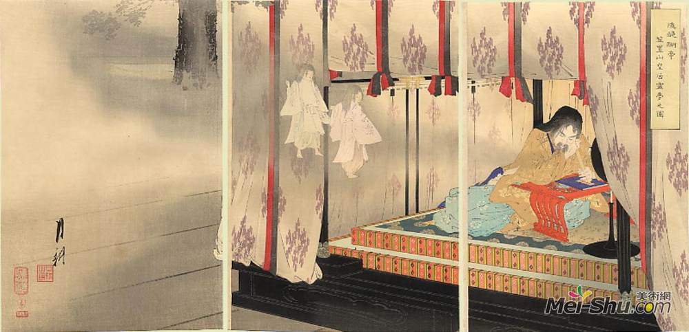 尾形月耕(Ogata Gekko)高清作品《大道太后》