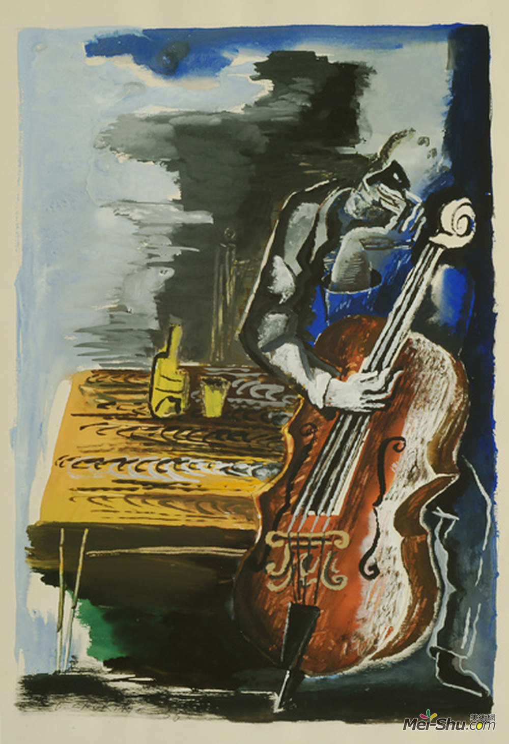 奥西普·扎德金(Ossip Zadkine)高清作品《灵感》