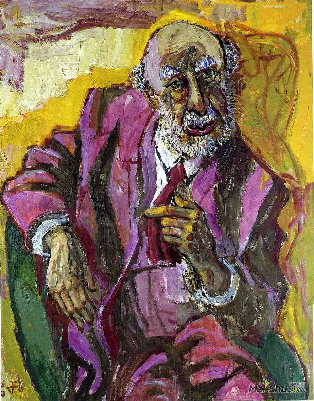 奥托·迪克斯(Otto Dix)高清作品《弗烈兹皮耳氏》