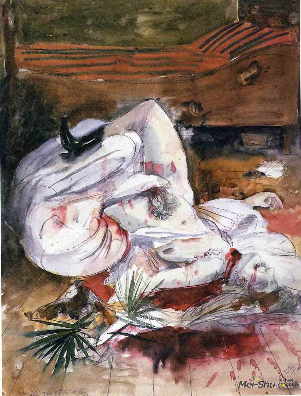 奥托·迪克斯(Otto Dix)高清作品《谋杀案》