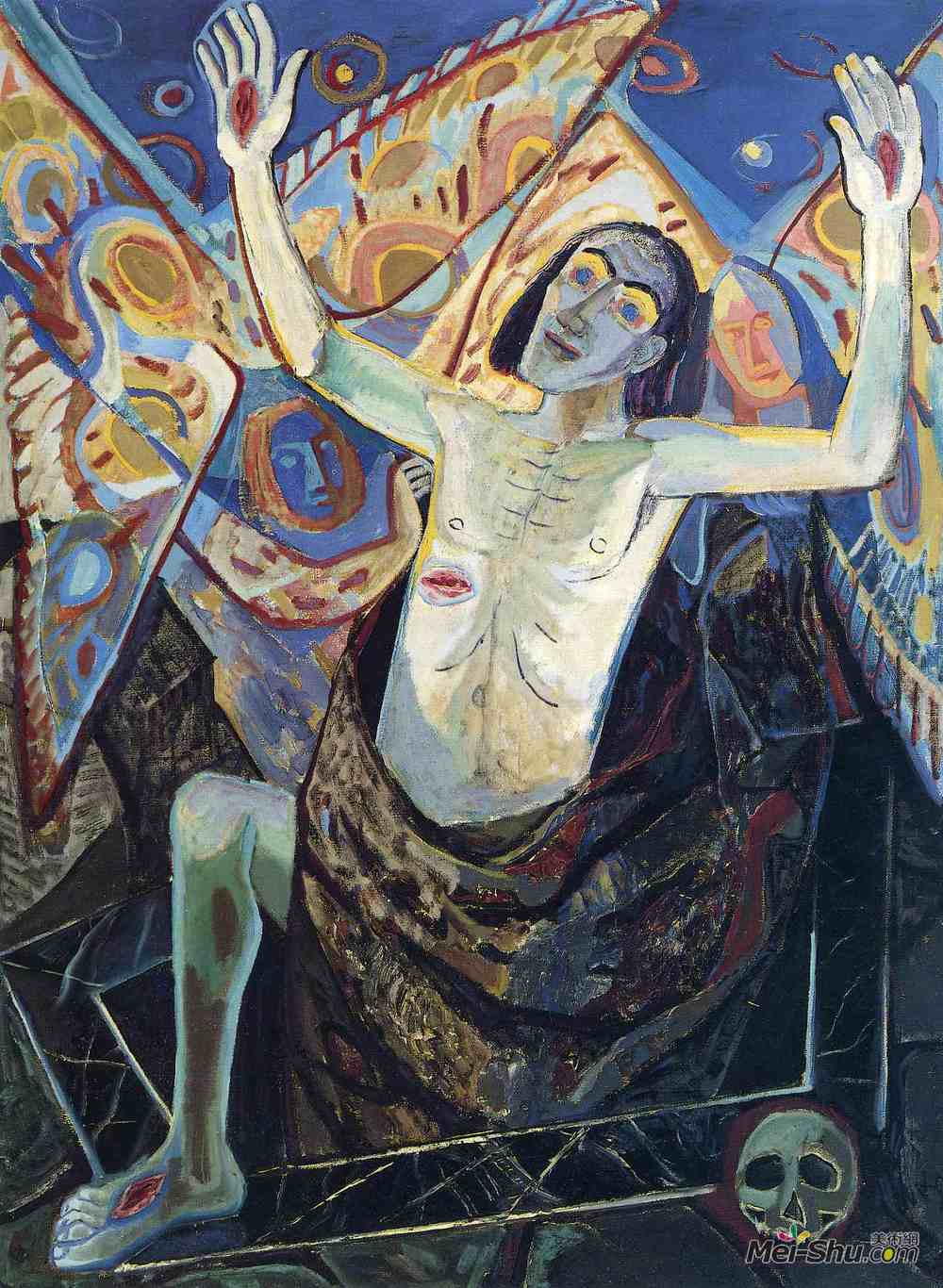 奥托·迪克斯(Otto Dix)高清作品《复活》