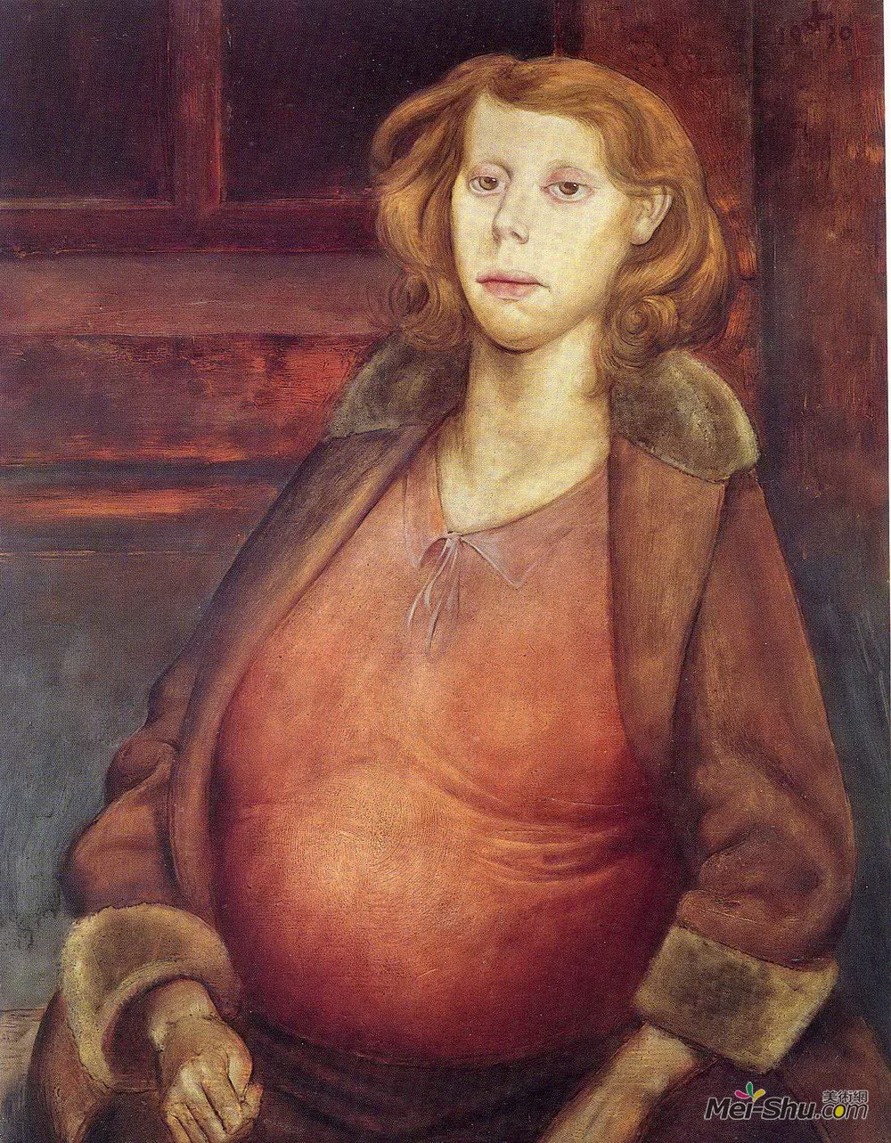 奥托·迪克斯(Otto Dix)高清作品《孕妇》