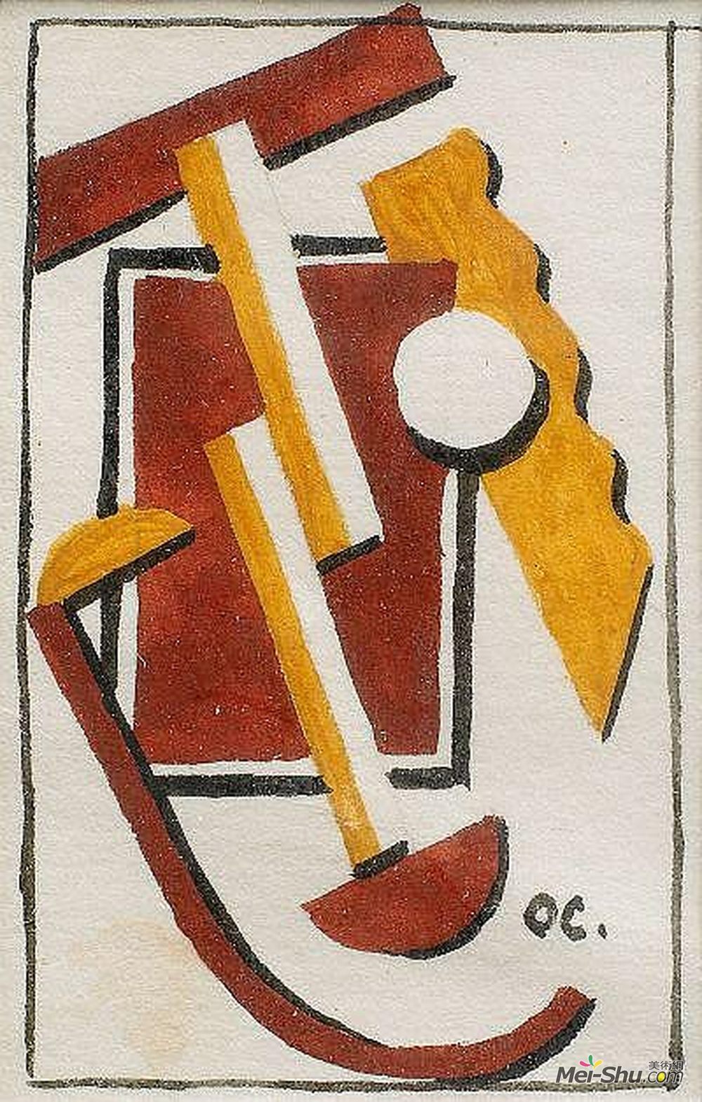 奥托·古斯塔夫·考尔斯特(Otto Gustav Carlsund)高清作品《康普顿》