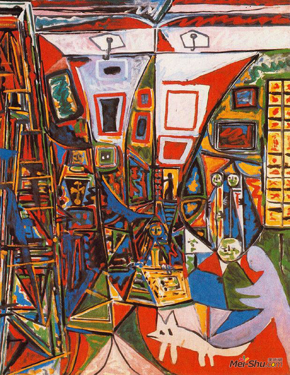 巴勃罗·毕加索(Pablo Picasso)高清作品《菜单》