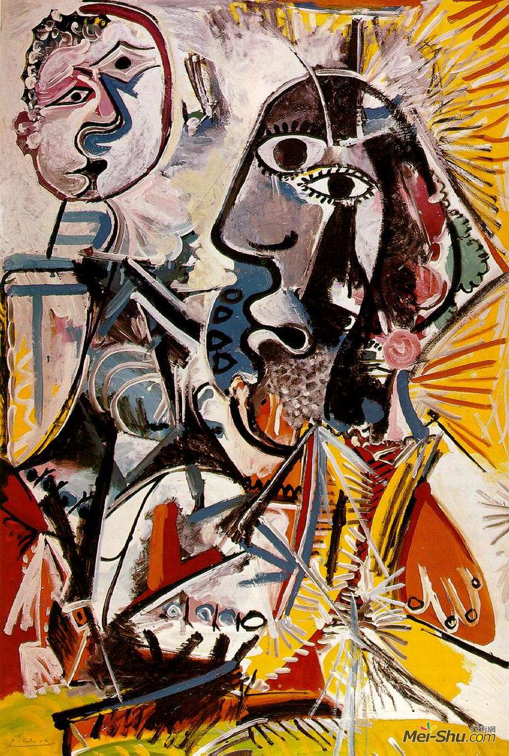 宸村媰缃椔锋瘯鍔犵储(Pablo Picasso)楂樻竻浣滃搧銆婂ぇ澶淬€?>宸村媰缃椔锋瘯鍔犵储(Pablo Picasso)楂樻竻浣滃搧銆婂ぇ澶淬€?/span></p><p>浣滃搧鍚嶏細澶уご</p><p>鍘熷悕锛?/strong>澶у笣娉版柉</p><p>鑹烘湳瀹讹細宸村媰缃椔锋瘯鍔犵储</p><p>骞翠唬锛?/strong>1969</p><p>椋庢牸锛?/strong>琛ㄧ幇涓讳箟,瓒呯幇瀹炰富涔?/p><p>绫诲瀷锛?/strong>椋庝織鐢?/p><p>鏉愯川锛?/strong>甯冮潰娌瑰僵</p><p>鏍囩锛?/strong>鎬ф牸涓庢儏鎰?/p><p>灏哄锛?/strong>194.5 x 129 cm</p><p></P><p>Title:Big heads</p><p>Original Title:Grandes tetes</p><p>artist:Pablo Picasso</p><p>Date:1969</p><p>Style:Expressionism,Surrealism</p><p>Genre:genre painting</p><p>Media:oil,canvas</p><p>Tag:characters-and-emotions</p><p>Dimensions:194.5 x 129 cm</p><p></p>					</div>
					</div>
					<!--Collection&Zan S-->
					<div class=