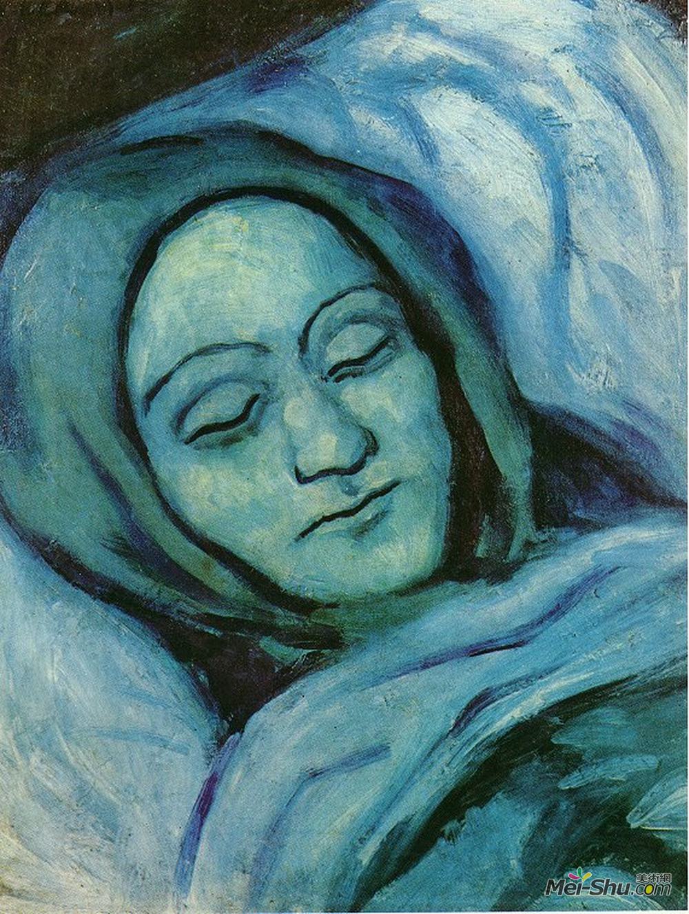 巴勃罗·毕加索(Pablo Picasso)高清作品《死尸首领》