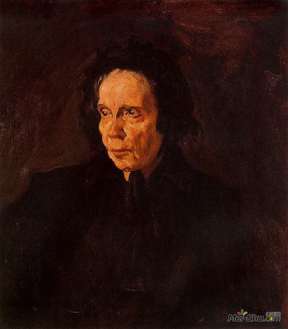巴勃罗·毕加索(Pablo Picasso)高清作品《佩帕阿姨的肖像》