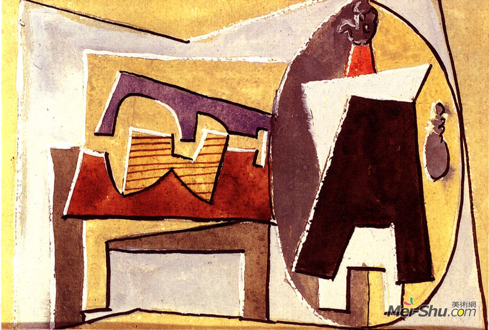 巴勃罗·毕加索(Pablo Picasso)高清作品《无题》