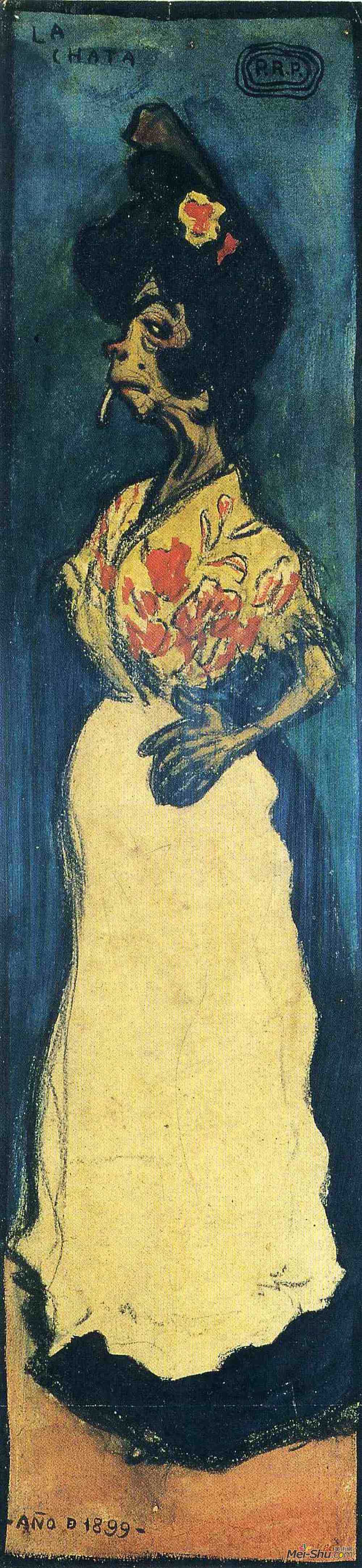 巴勃罗·毕加索(Pablo Picasso)高清作品《拉查塔》